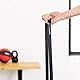 Amazon Basics Fitnessband, Widerstandsband, 1,9 cm (14 - 27 kg), Schwarz