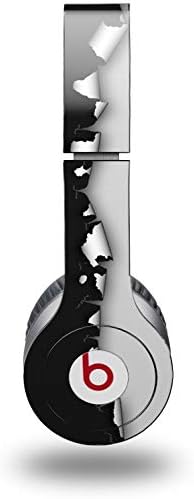 Skin Decal Wrap Works with Original Beats Solo HD Headphones Ripped Colors Black Gray Skin Only (Headphones NOT Included)