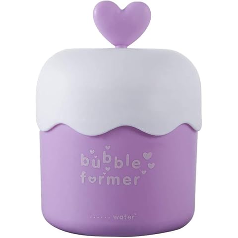 Foam maker Bubble Former Facial Wash Face Cleansing Tool (Purple) Cover