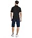 ZITY Mens Knit Polo Shirts Quarter Zip Shirts Casual Classic Lightweight Short Sleeve Golf Collared Shirt,Black Medium