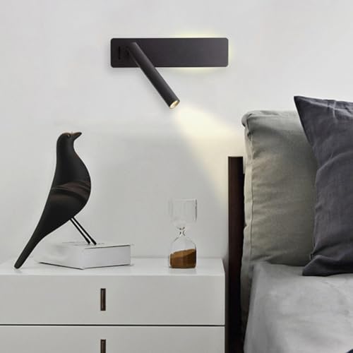 Aplique de pared LED 3W giratorio para iluminar el dormitorio 7