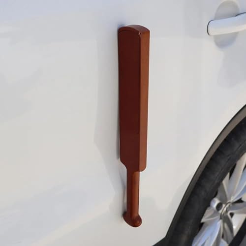 Marteau en bois ergonomique à poignée confondue pour débosselage efficace - 4