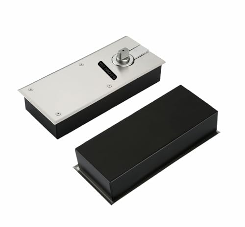 Image of YDT ECO Floor Spring Stainless Steel Extra Heavy Duty Door Spring /Commercial Door Closer for Glass, ALUMIMINUM,Wood Door -Size:- 150 Kg, MAX Door Dimension 8FEETX4FEET