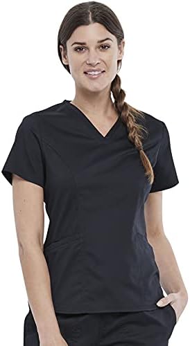 Cherokee womens Mock Wrap Top Mock Wrap Top (pack of 1)