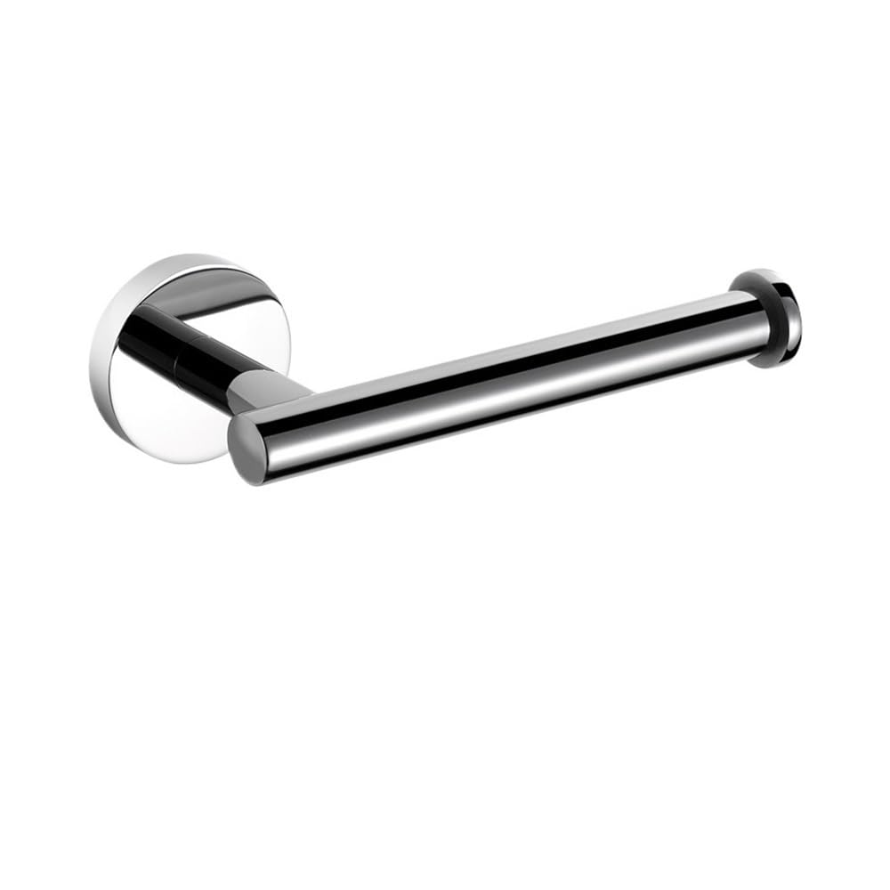 CMBSSTFC Porta Carta igienica da Bagno, in Acciaio Inox, antiruggine, da Montare a Parete, Adatto per bagni, cucine e Servizi igienici Porta Carta igienica (Cromato a Specchio, 1 Pezzo)