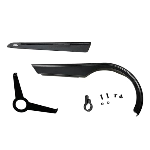 STARTIST 自転車チェーンカバーシェルブラック 48T-52T 折りたたみ バイクチェーンガードシェル 歯科用プレート 単層大型ギア保護カバー 防汚自転車チェーン あるサイクリングクランクセットガード屋外保護自転車乗馬プロテクターケースアクセサリー