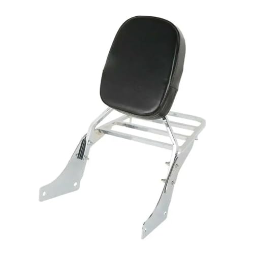 Porte-bagages de dossier pour moto Shadow ACE 1100 VT1100 avec coussin grand confort