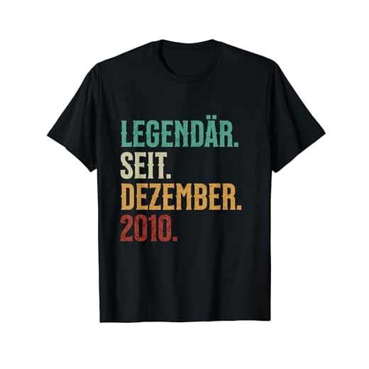 Legendario. Desde. Diciembre. 2010. Cumpleaños Retro Camiseta