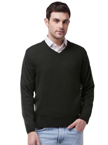 Image of Pivl Men's Winter V Neck Solid Sweaters ||Winterwear||