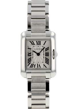 [カルティエ] Cartier 腕時計 W5310022 タンク アングレーズ ウォッチ SM SS シルバー クォーツ[中古品] [並行輸入品]