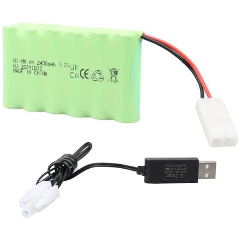 Batterie rechargeable MXJFYY 7,2 V 2400 mAh NI-MH Cover
