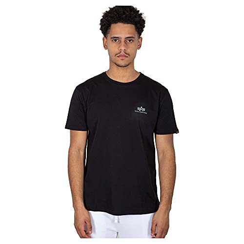 T-Shirt Homme Alpha Industries Backprint T à Impression Réfléchissante
