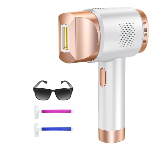Depiladora IPL Luz Pulsada con Modo HR/RA/SC, Depiladora láser 3 en 1 con Pantalla Táctil LCD, 9 Niveles Energía y Max 19,35 J, 999 900 Flashes, Depilación Láser del Cuerpo, Piernas, Bikini, Axilas