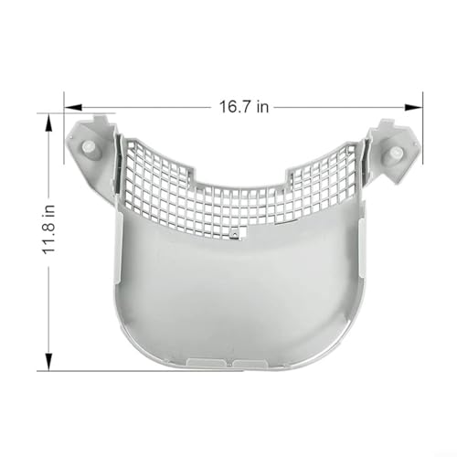 Filtre de rechange pour sèche-linge Kenmore plastique robuste gris compatible LG