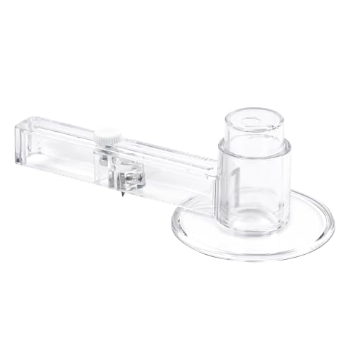 MK.Bear 58mm/2.25 Inch Clear Circle Cutter Button Maker Tools, Adjustable Multi-Size Badge Making Round Cutting Tool, Cutting Knife Photo Paper Model Circle (70-210mm) by MK.Bear - Used condition - Image 2
