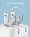 Anker USB C Charger with Foldable Plug, 20W USB C Charger Block for iPhone 17/16 / 15 and More Series, Galaxy, Pixel, iPad (3 Pack, Cable Not Included)
