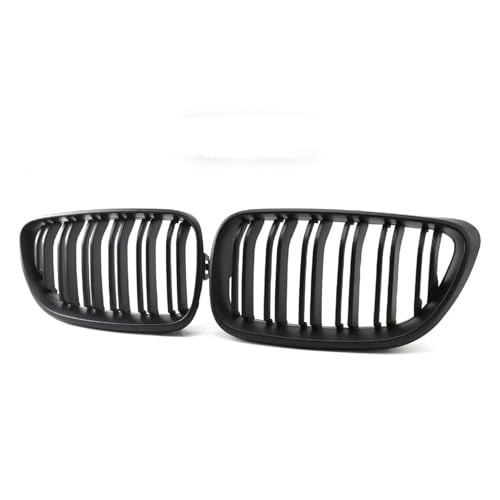 Rejillas doble listón negro mate para radiador de Serie 2 F22 F23 M2