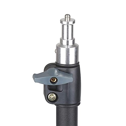 Photography/Video Reverse Folding Tripod Light Stand For Reflectors, Softboxes, Lights, Umbrellas, Backgrounds - 4'3"/130Cm #TOP3