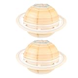 jojofuny 2 pièces Lanterne Papier Étoilée Pliable Décorative Motif Céleste Créatif p...