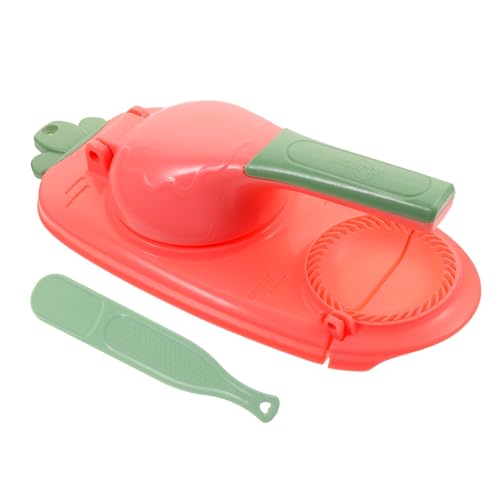 BRIGHTFUFU Dumpling Presser Tool Manual Dumpling Maker for Quick Easy Skin Pressing Non-stick Surface