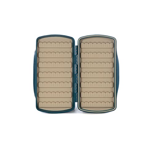 Fishpond Tacky Pescador Waterproof Silicone Slit Fly Box - Baja Blue #TOP4