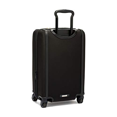 Tumi Alpha 3 International Dual Access 4-Wheeled Carry-On Luggage - With Built-In Usb Port And Integrated Tsa Lock - 22-Inch Rolling Suitcase For Men And Women - Black/Gold #TOP3