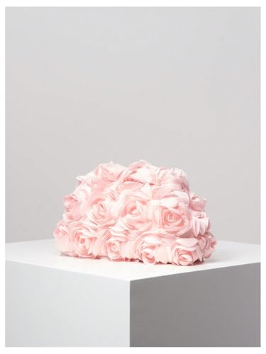 Image of Verdusa Women's 3D Flower Clutch Evening Bag Floral Purses Party Prom Handbags
