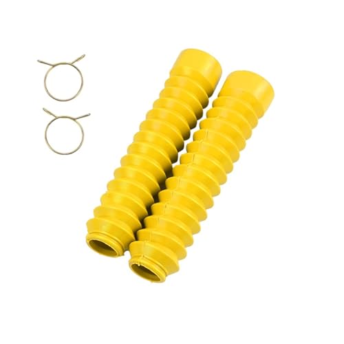 Image of Air Suspension Shock Absorber RACING Motorcycle Front Fork Shock Dust Covers Gaiters Boots Rubber Protector Boot For Dirt Pit Bike Off Road Universal