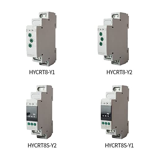 Démarreur moteur HYCRT8-Y pour retard étoile triangle AC230V LED