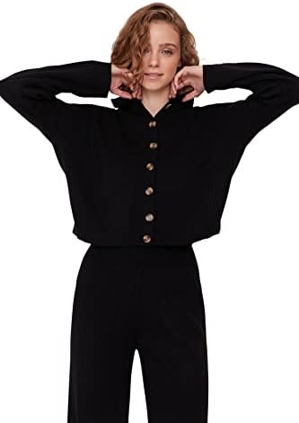 Blusa con balze e colletto alla coreana - Azzurro - DONNA | H&M IT