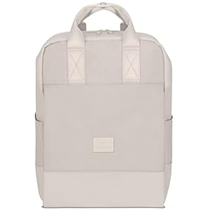Johnny Urban Rucksack Damen & Herren Beige – Jona Large – Stylischer Tagesrucksack mit Laptopfach für Uni, Business, Schule – Nachhaltig – Wasserabweisend
