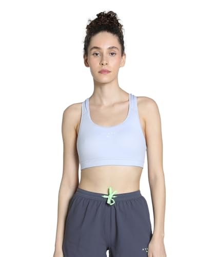 PUMA Sujetador de Impacto Medio x HYROX Mujer XL Cool Weather Blue