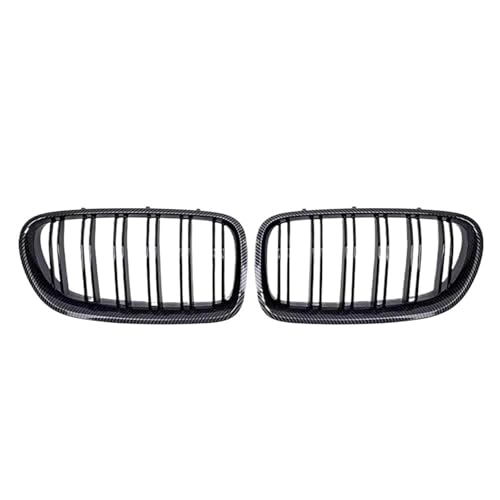 Parrilla frontal doble línea acabado carbono para renovar la estética de tu Serie 5 F11