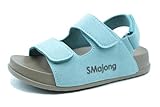 Confort et légèreté absolus：Ces sandales sont conçues pour offrir un maximum de confort aux pieds délicats des enfants. Leur construction ultra-légère et leur semelle souple permettent une liberté de mouvement totale, idéale pour courir, sauter et jouer toute la journée sans fatigue.