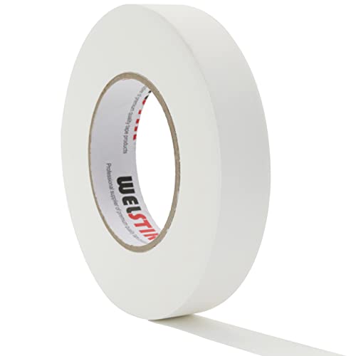 WELSTIK 1 Pack Gaffer Tape White,1