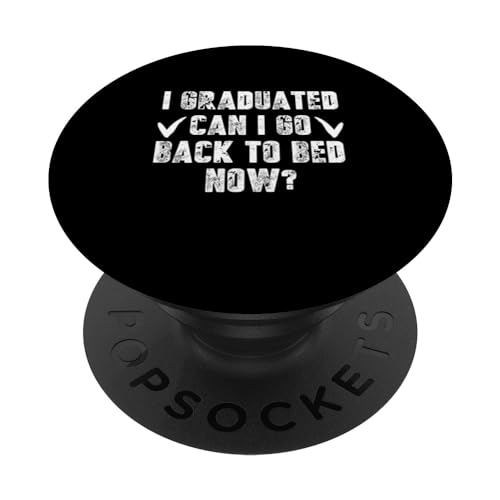 T-shirt humoristique avec inscription « Can I Go Back To Bed » pour elle et lui PopSockets PopGrip Interchangeable