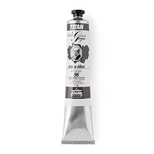Colores Pardos Óleo Goya Titan - Tubo 10-60 mL, 96-Tierra Siena Tostada