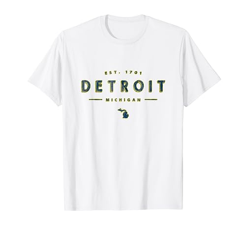 Detroit Míchigan - Detroit MI Camiseta
