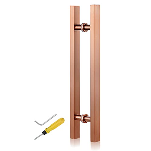 Barre poignée en acier inoxydable au design argenté épuré pour entrée