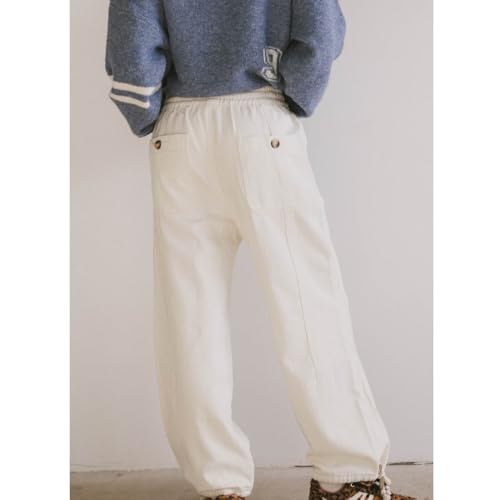 Mxiqqpltky Striped Barrel Jeans Women Casual Drawstring Elastic Low Waist Wide Leg Denim Pants Y2K Boyfriend Jeans Streetwear3