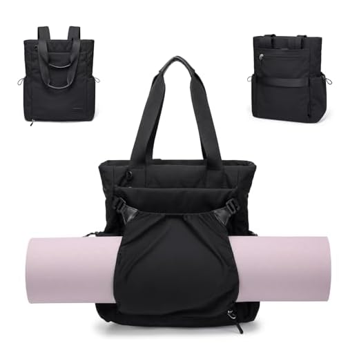 GOLF SUPAGS Mochila feminina conversível para laptop de 15,6 polegadas, mochila casual para trabalho, viagem e faculdade (preto)