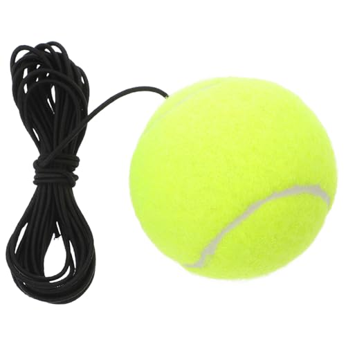 SUPVOX Base Portátil de Entrenamiento de Tenis con Cuerda Elástica para Autoentrenamiento, Compacto y Ligero para Principiantes, Práctica Individual y Mejora de Coordinación, Equipo