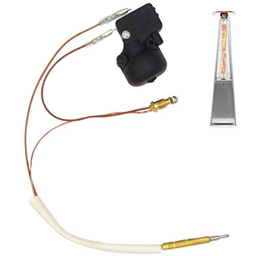 CALPALMY New Propane Gas Patio Heater Repair Replacement Parts Thermocoupler & Dump Switch Control Safety Kit - 1-Pack