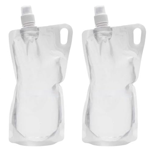 2 Pack Collapsible Water Bottles 1L/33oz â€“ BPA-Free F