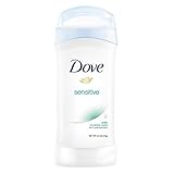 Dove Anti-Perspirant Deodorant, Sensitive Skin 2.60 oz (Pack of 5)