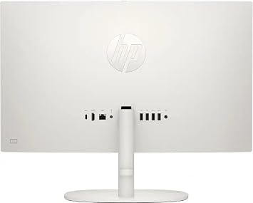 HP 21.5 FHD All-in-One Desktop Computer, Quad-Cores Intel N100, Windows 11 & 8-in-1 Docking Hub, Keyboard & Mouse Included, White (White, 8GB RAM | 384GB Storage)