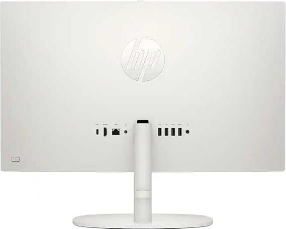 HP 21.5 FHD All-in-One Desktop Computer, Quad-Cores Intel N100, Windows 11 & 8-in-1 Docking Hub, Keyboard & Mouse Included, White (White, 8GB RAM | 384GB Storage)
