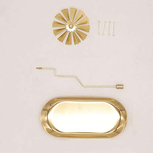 Pearlead Spinning Candle Holder Tray Rotating Tea Light Holder Christmas Snowflake Metal Gold Candlestick Romantic Gift Centerpiece Decoration For Thanksgiving Wedding Home Table #TOP4