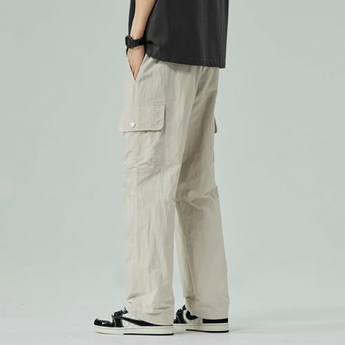 Men's Summer Thin Outdoor Assault Straight American Wide Leg Workwear Casual Pants2