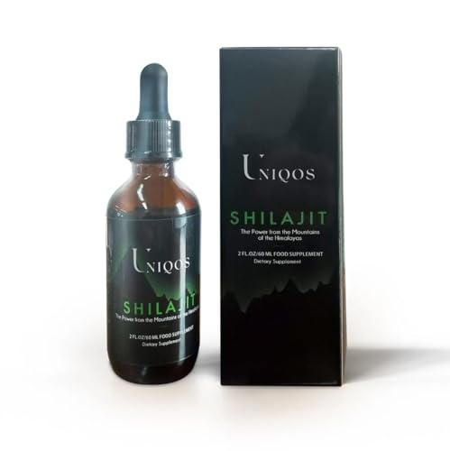 Maani Essence Organic Pure Himalayan Shilajit Resin Liquid Drops for Men & Women.Golden Shilajit Supplement with Fulvic Acid & 85+ Trace Minerals Complex for Energy & Immune Support